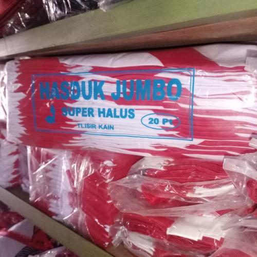 

GROSIR (ISI 20 BIJI) HASDUK JUMBO SUPER HALUS / KACU PRAMUKA (JUMBO )SUPER HALUS