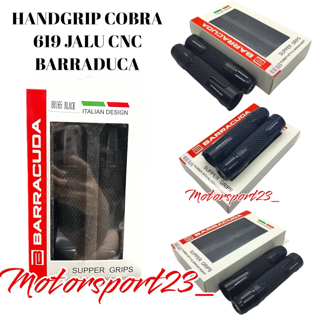 Handgrip Cobra Barracuda Grip Cobra 619 Handgrip Motor Variasi Model Rizoma 619 Universal Bisa Semua