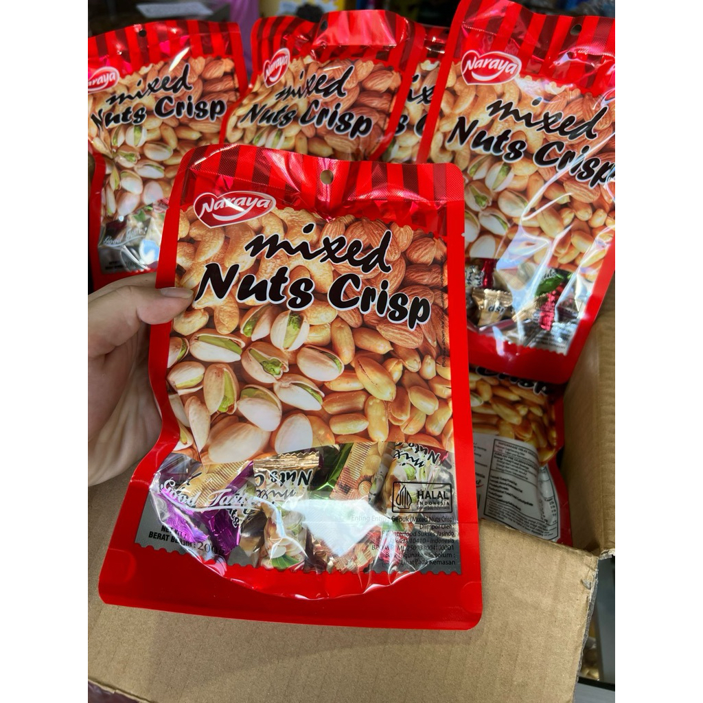 

Naraya Mixed Nuts Crisp 200 Gram