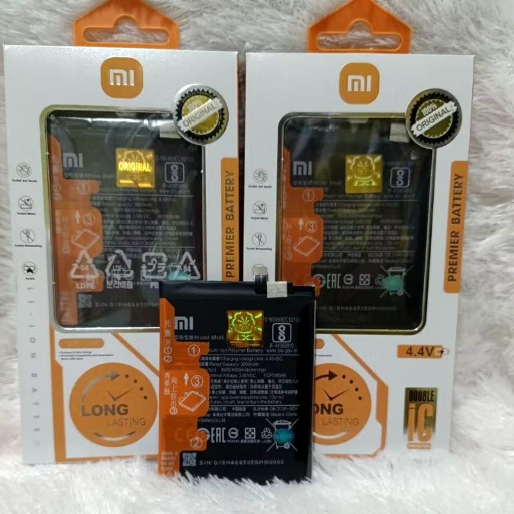 BATERAI ORIGINAL 100% BN46 XIAOMI REDMI NOTE 8/REDMI 7/NOTE 6 PRO BATERAI BATTERY ORIGINAL BN46