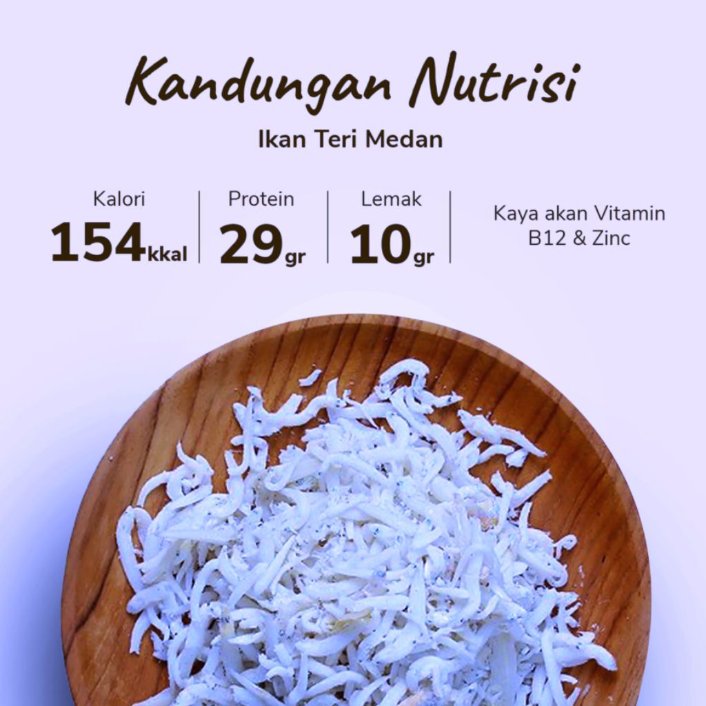 

PROMO IKAN TERI MEDAN JUMBO -ORIGINAL KUALITAS NO 1
