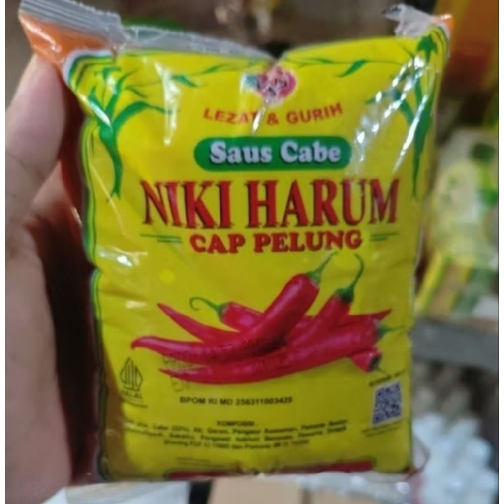 

Saus Cabe cap Niki Harum 600ML