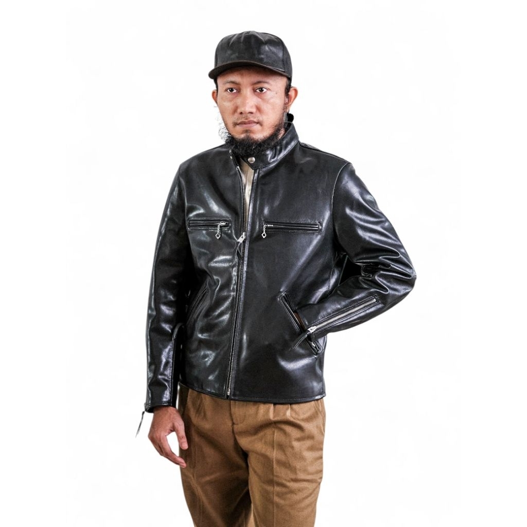 Caferacer Leather Jacket Original Authentic