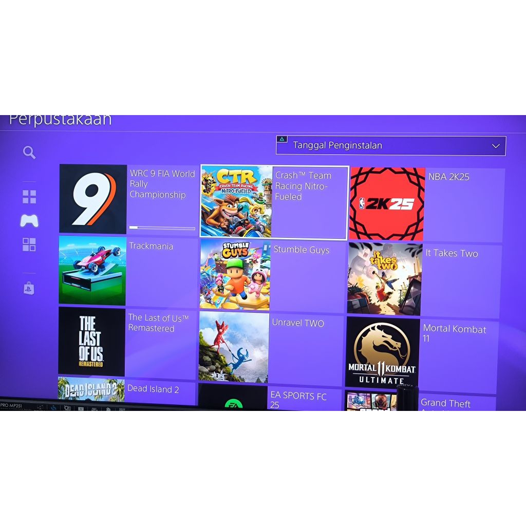 PS4 ORI SLIM 1TB GAME TRIPLE A