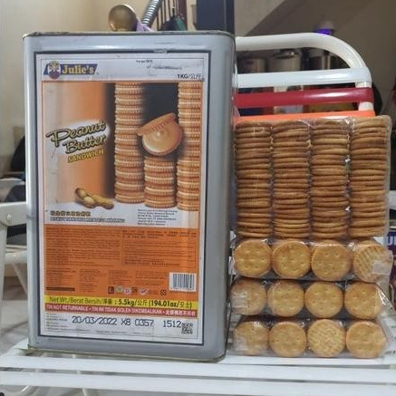

BISKUIT KACANG SKIPPY / JULIES PEANUTS BUTTER BISCUIT MALAYSIA