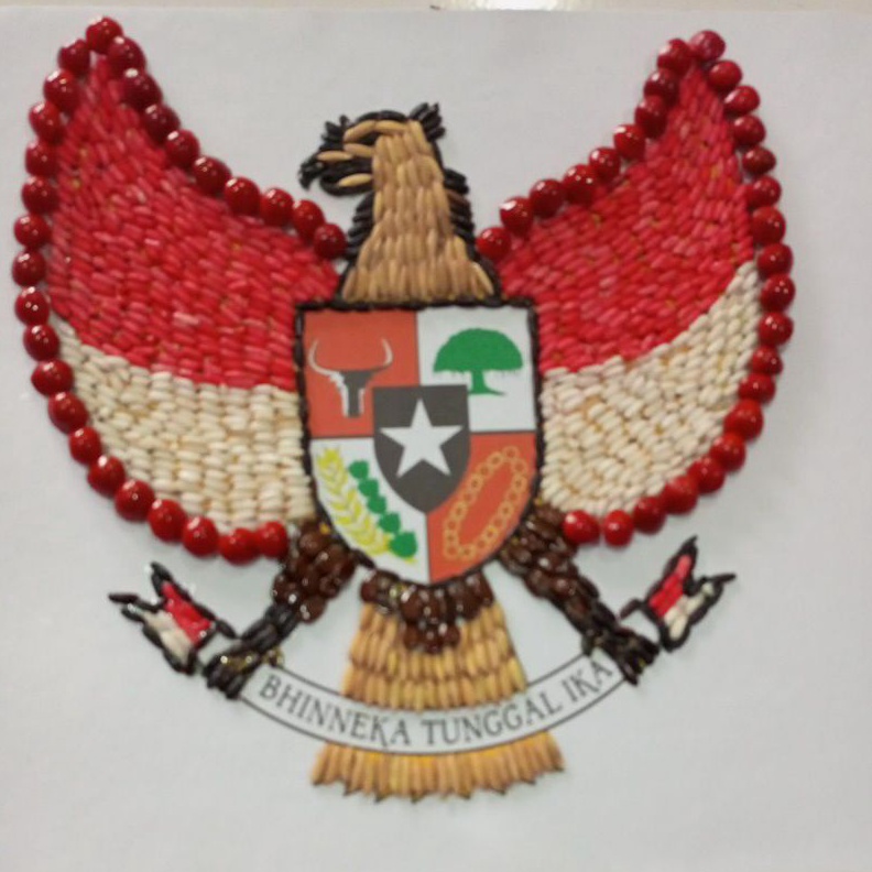 

KODE T34K Kolase Tema Kemerdekaan Garuda Pancasila