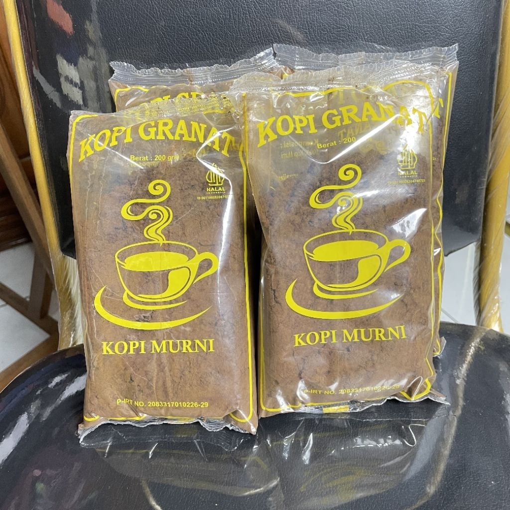 

kopi lelet GRANAT ORI khas sarang Rembang