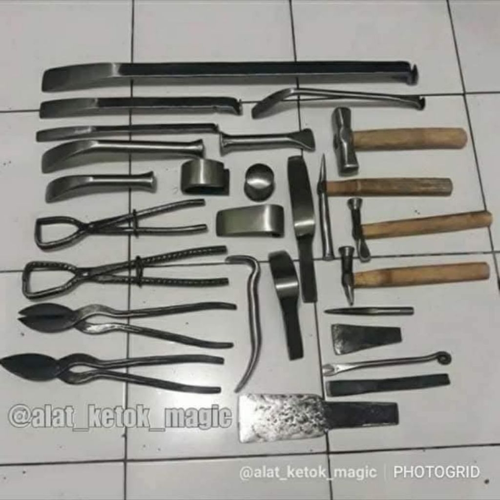 Paket alat ketok magic tradisional bodyrepair mobil motor penyok