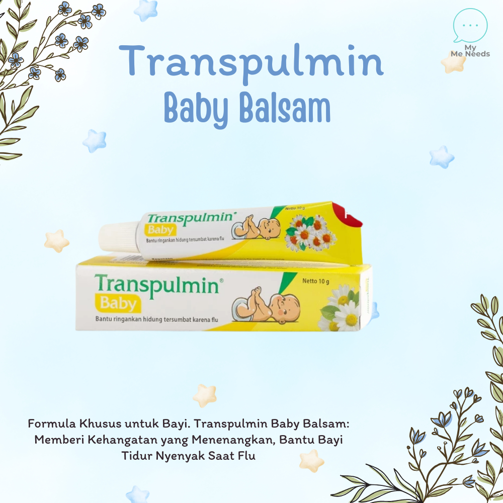 Balsem Bayi Untuk Flu dan Batuk Transpulmin Baby | Transpulmin Bayi | Transpulmin Bayi Batuk Pilek |