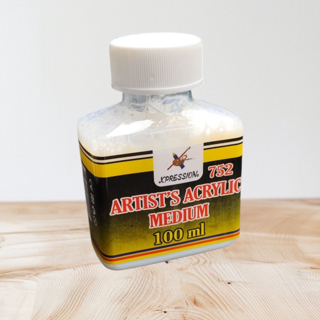 

artis acrylic medium 752 kemasan 100 ml