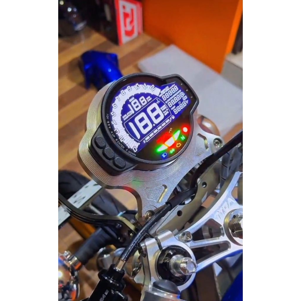 SPEEDOMETER SPIDOMETER DIGITAL KOSO MS01 PNP NINJA RR NEW/OLD