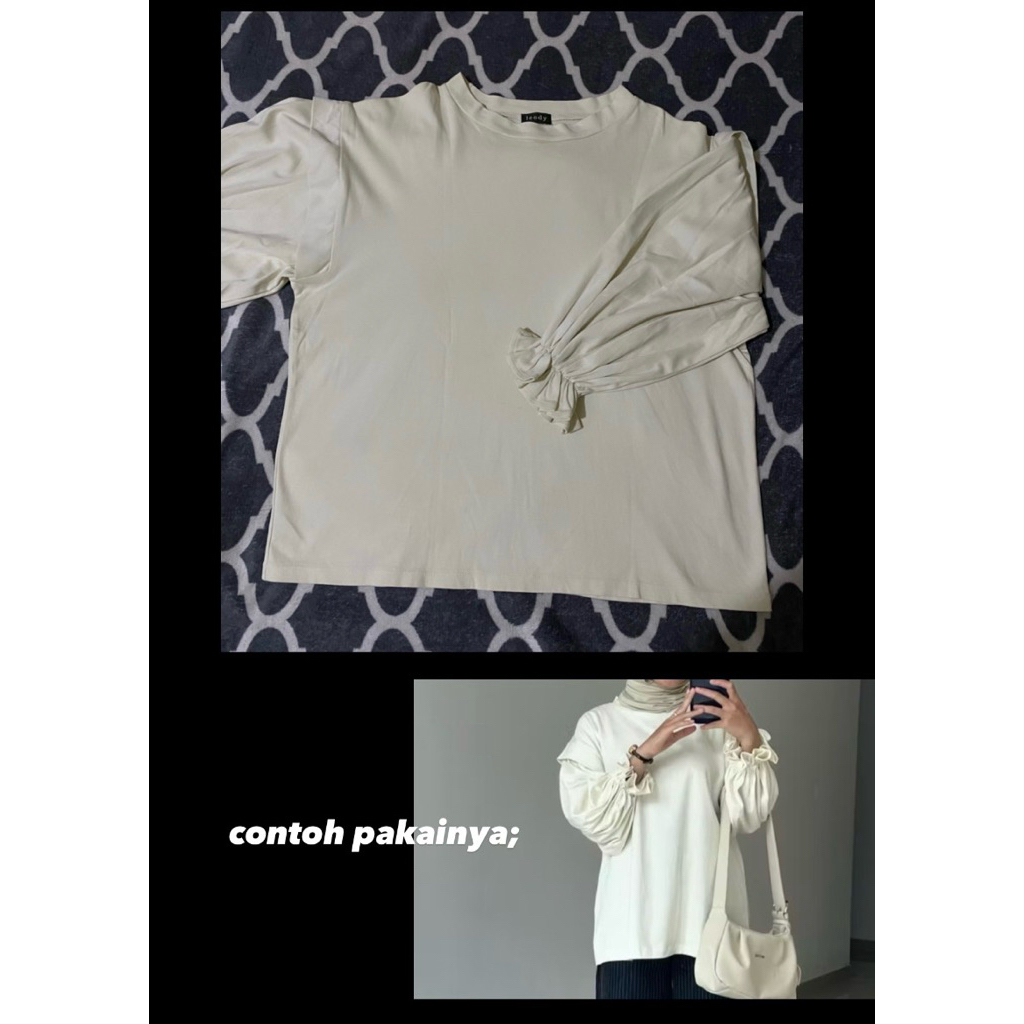 preloved cotton blouse suvina by Leody