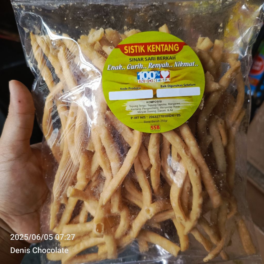 

Sistik Kentang 250gr
