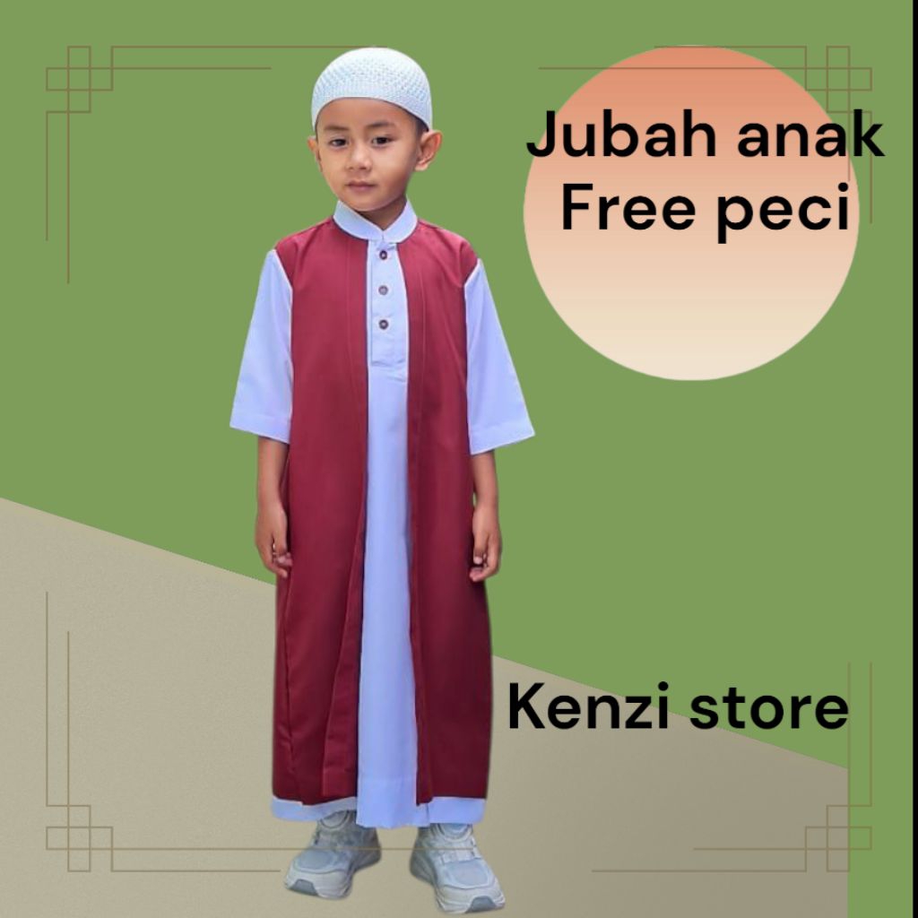 PREMIUM JUBAH HABIB ANAKI BY ARSAVIN/JUBAH ANAK TERBARU/ GAMIS ANAK/BAJU KOKO ANAK/ JUBAH TERLARIS