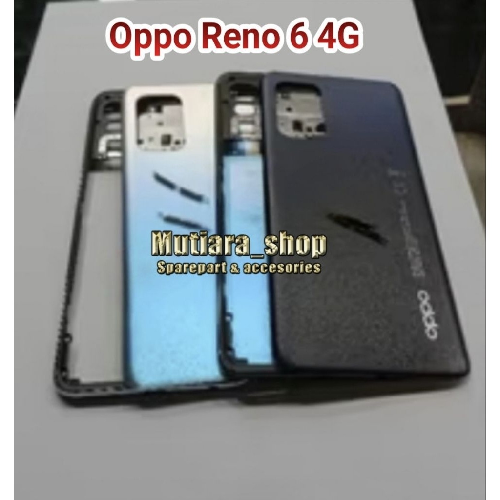 Casing / Backdoor + Bazel Oppo Reno 6 4g | Housing / Backdoor Plus Bazel Oppo Reno 6 4G