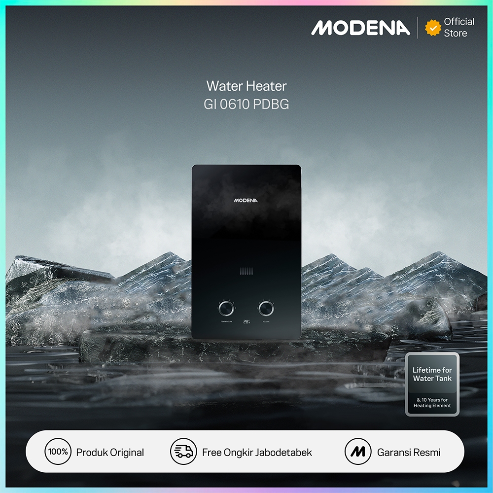 MODENA GAS INSTANT WATER HEATER - GI 0610 PDBG