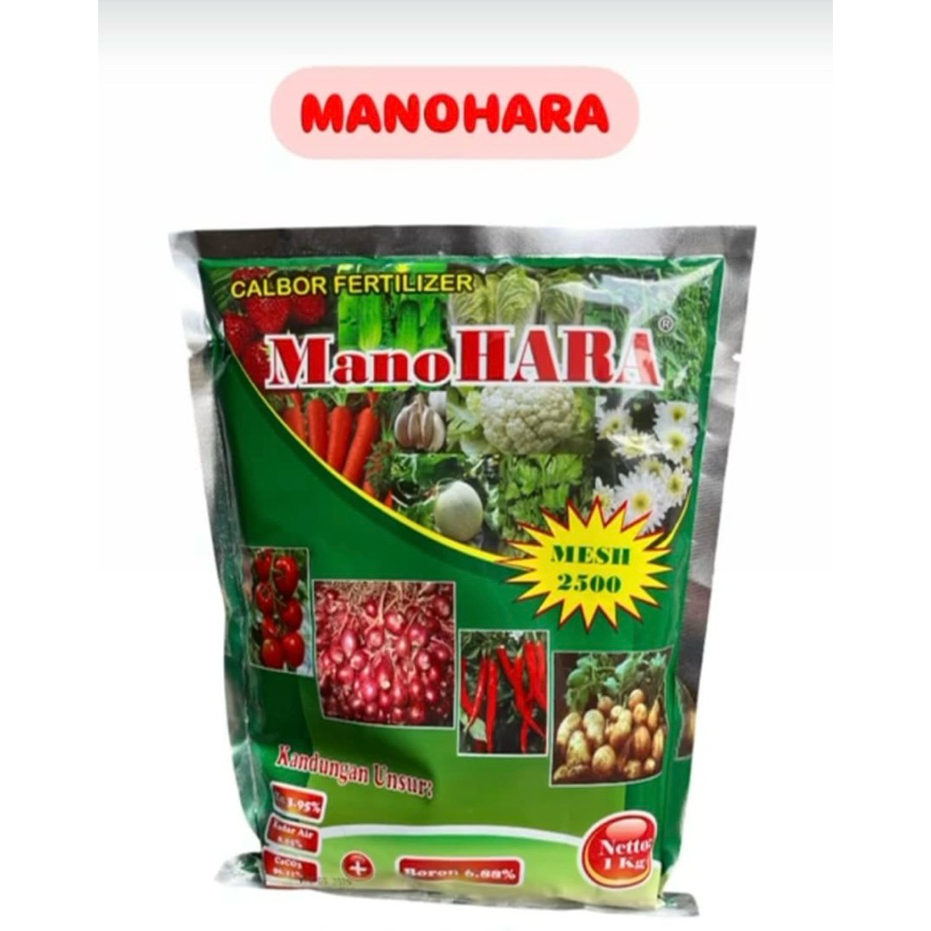 Pupuk Kalsium Manohara 1kg ( Kalsium , Magnesium , Boron )