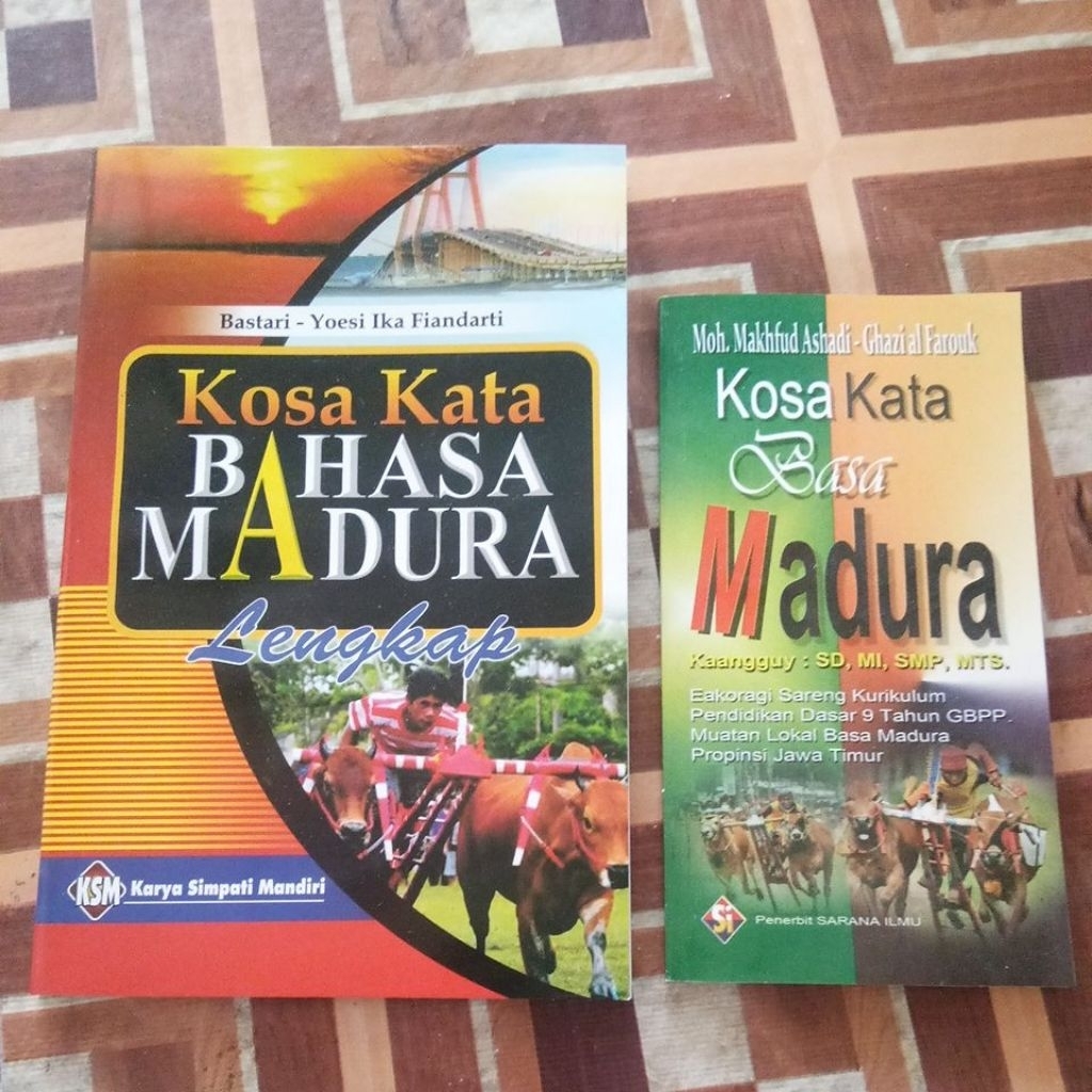 Buku Kosa Kata Bahasa Madura Lengkap
