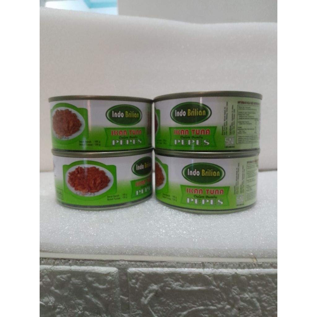 

TUNA PEPES KEMASAN KALENG 185 GR. PAKET 4 KALENG HIGH QUALITY EXP 2028