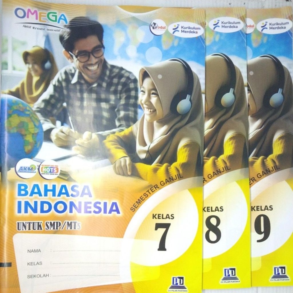 LKS SMP MTS BAHASA INDONESIA KELAS 7 8 9 SEMESTER 1 KURIKULUM MERDEKA