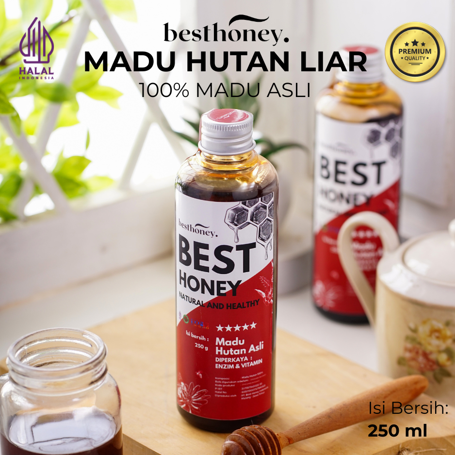 

Best Honey Madu Hutan Liar Asli 250ML