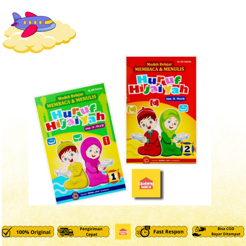 Buku Anak Menulis Huruf Hijaiyah