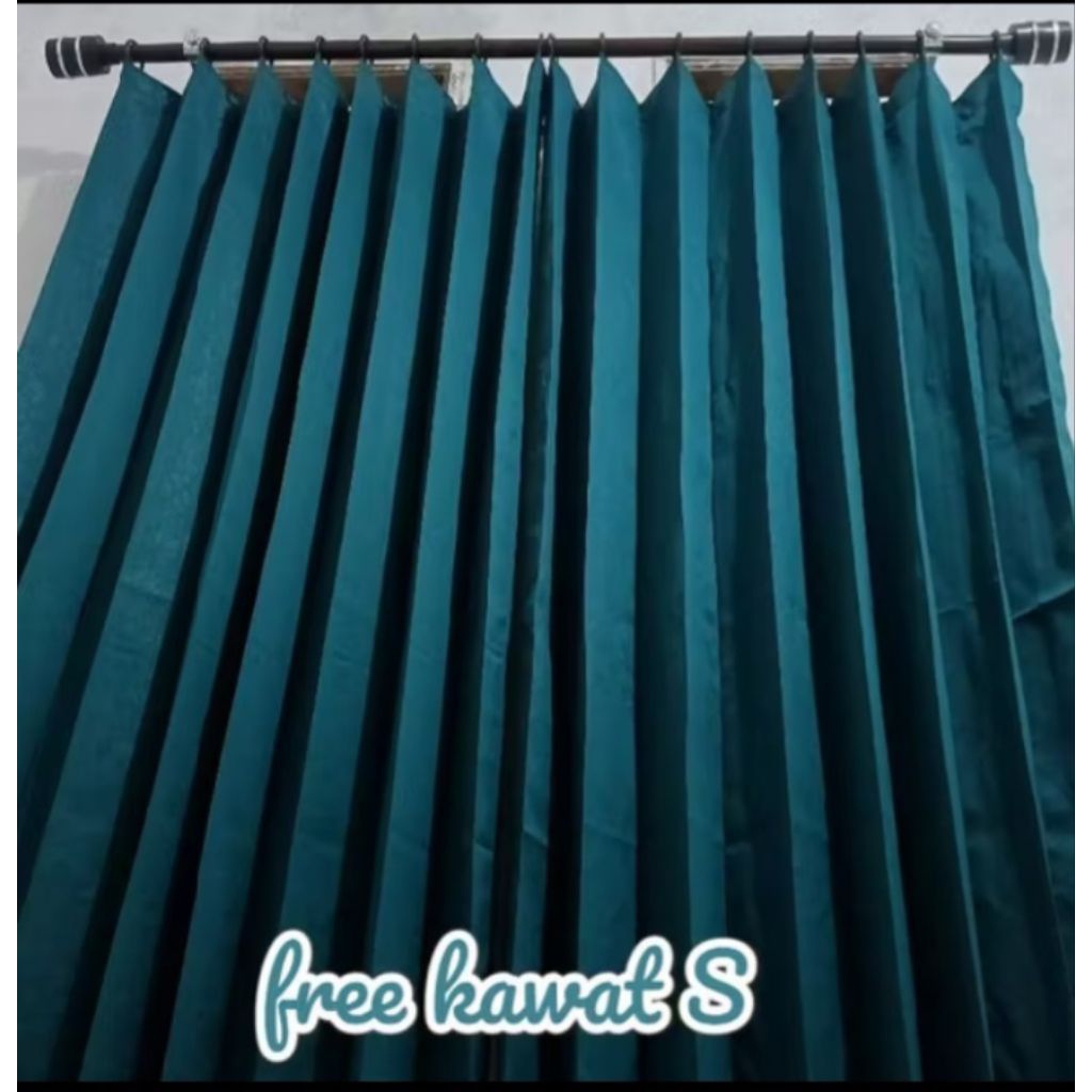 gorden polos plisket centolan kawat,gorden imbus polos centolan kawat,