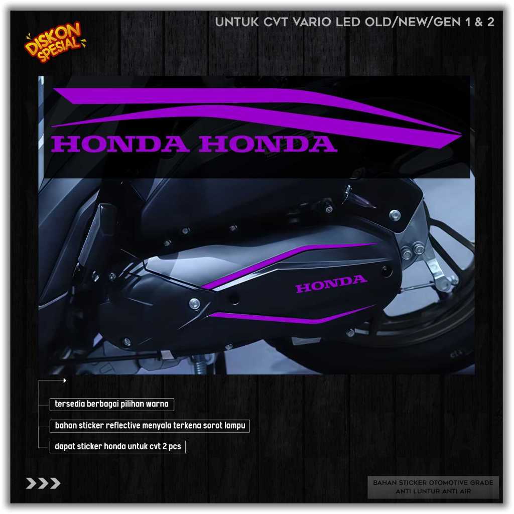 STIKER ALIS CVT VARIO LED OLD/LED NEW/GEN 1/GEN 2 STICKER VARIO 125/150