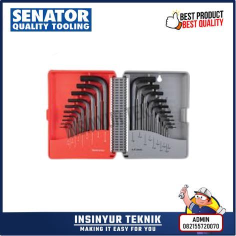 Kennedy Kunci L Set Lengkap Satuan Milimeter Metric A/F Inchi  (20-PCE) KEN6011060K