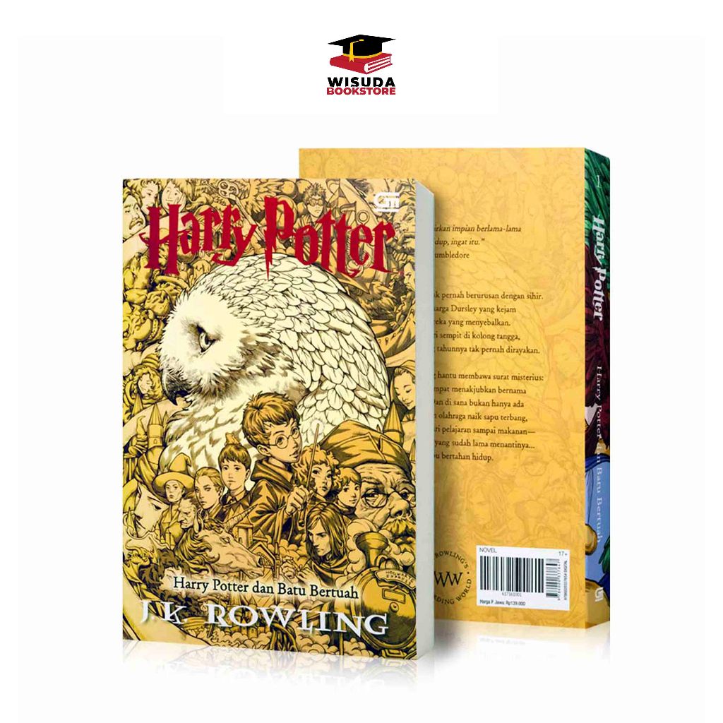 Buku Novel Harry Potter Dan Batu Bertuah / Novel Terjemahan / GRAMEDIA PUSTAKA UTAMA - GPU