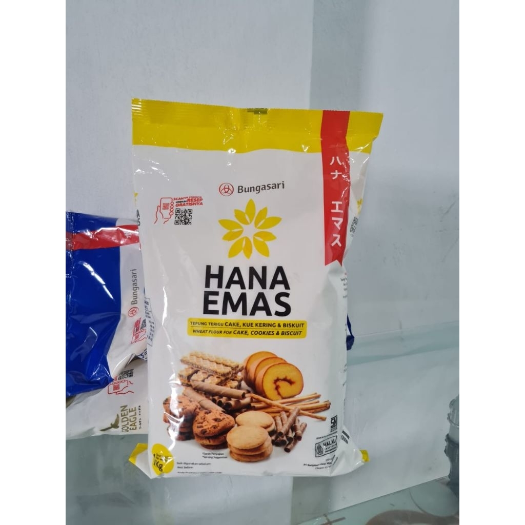 

Cv hidhangan_Terigu Hana Emas 1dus isi 10pcs*1kg_bisa COD