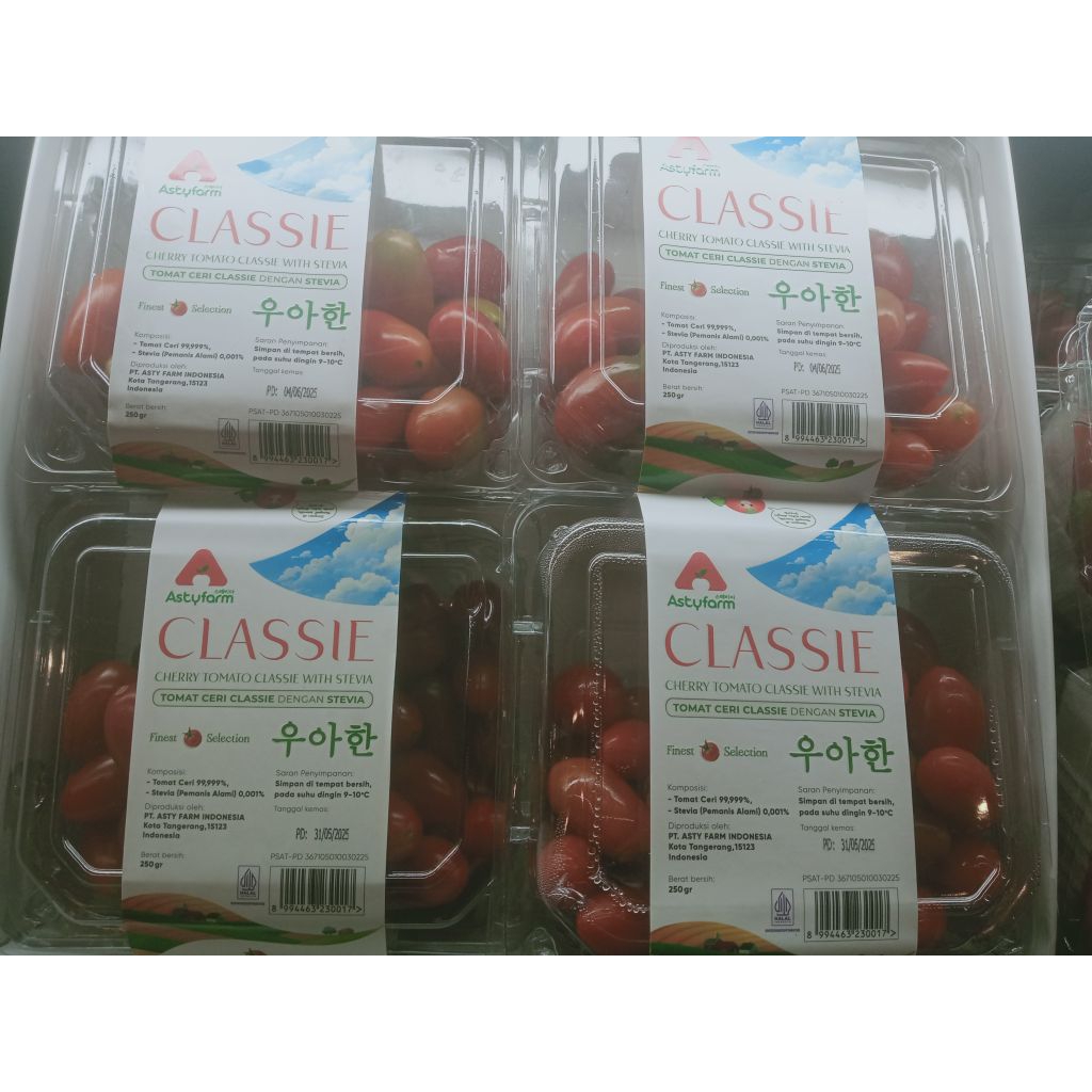 

Tomat Ceri Stevia AstyFarm Buy2 get1 154.000 dapat 3pack ukuran 250gr
