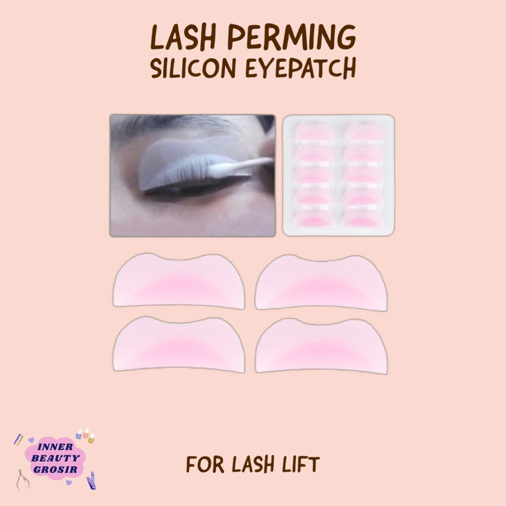 Lash perming silicon eyepatch