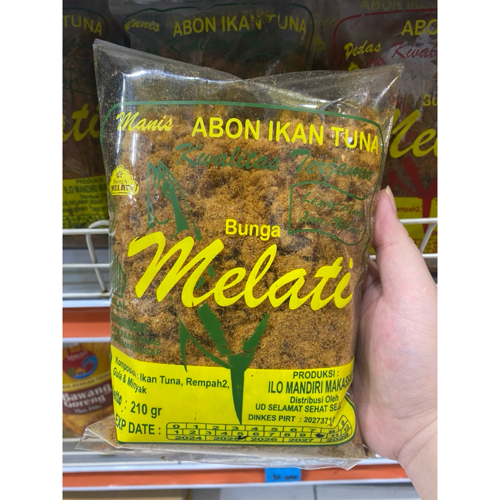 

abon ikan tuna bunga melati