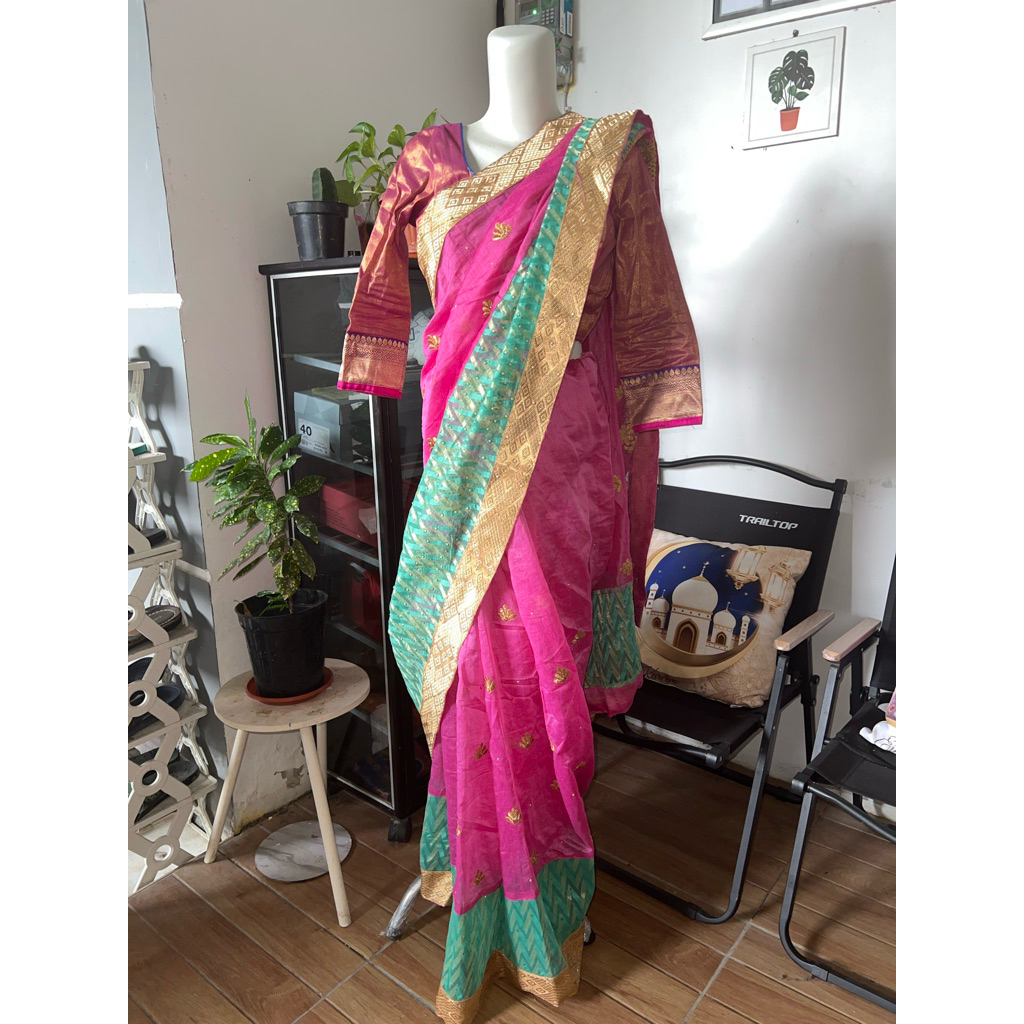Saree India cetar/Baju India preloved