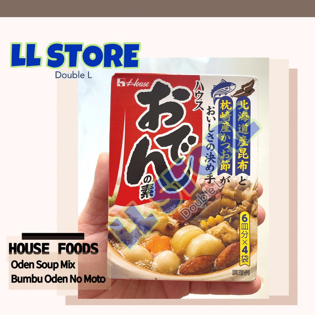 

HOUSE Oden Soup Mix | Bumbu Oden No Moto Jepang Odeng