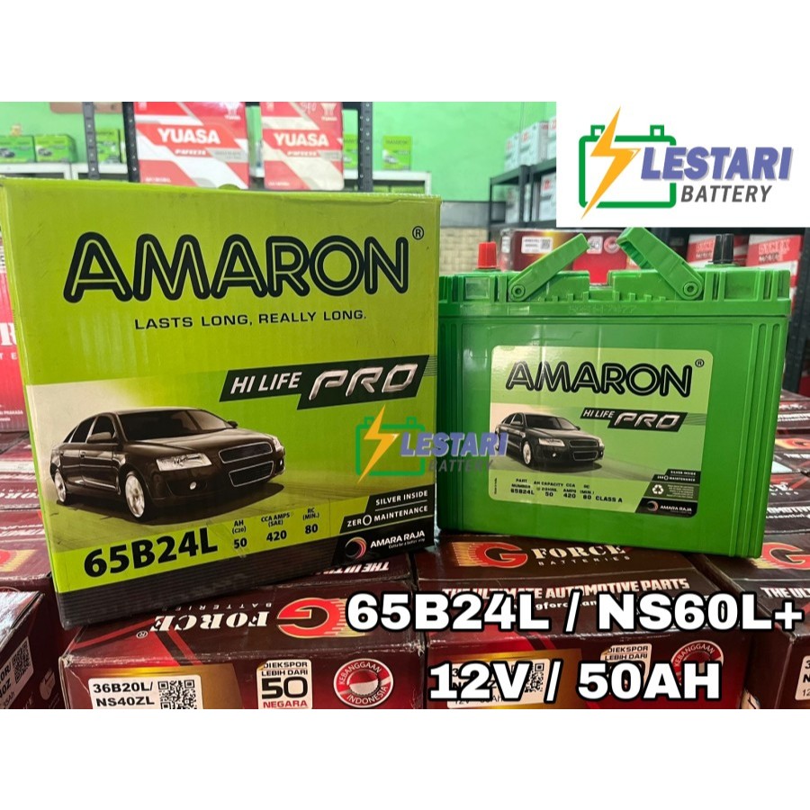 Aki Kering Amaron Hi-Life 65B24L / NS60L+