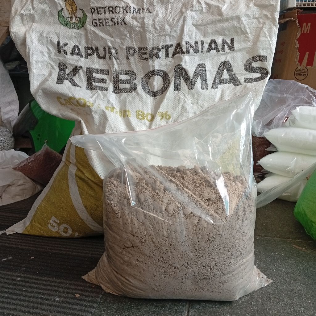 Repack kapur pertanian dolomit perkebunan kebomas 5Kg