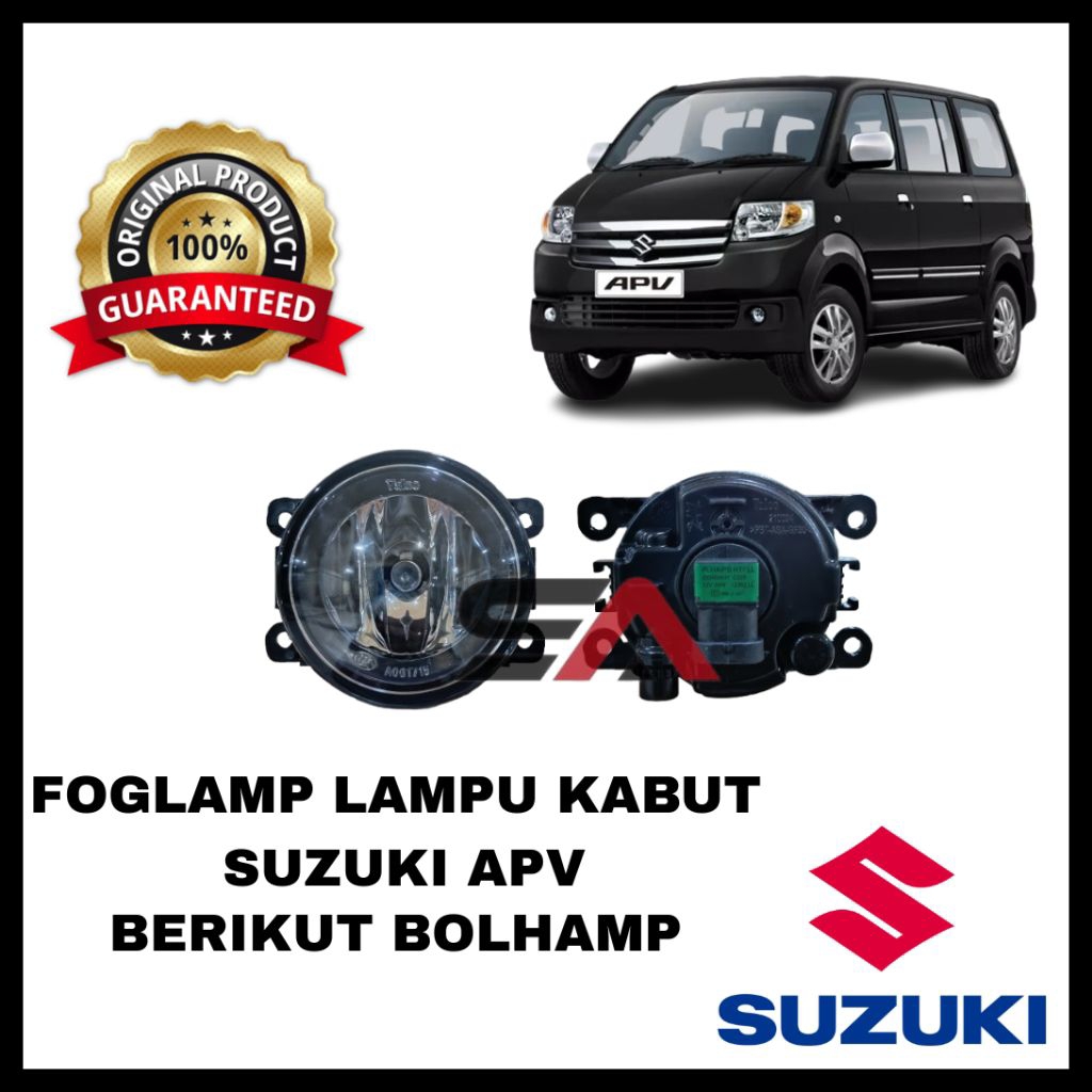 FOGLAMP ATAU LAMPU KABUT UNTUK MOBIL SUZUKI APV