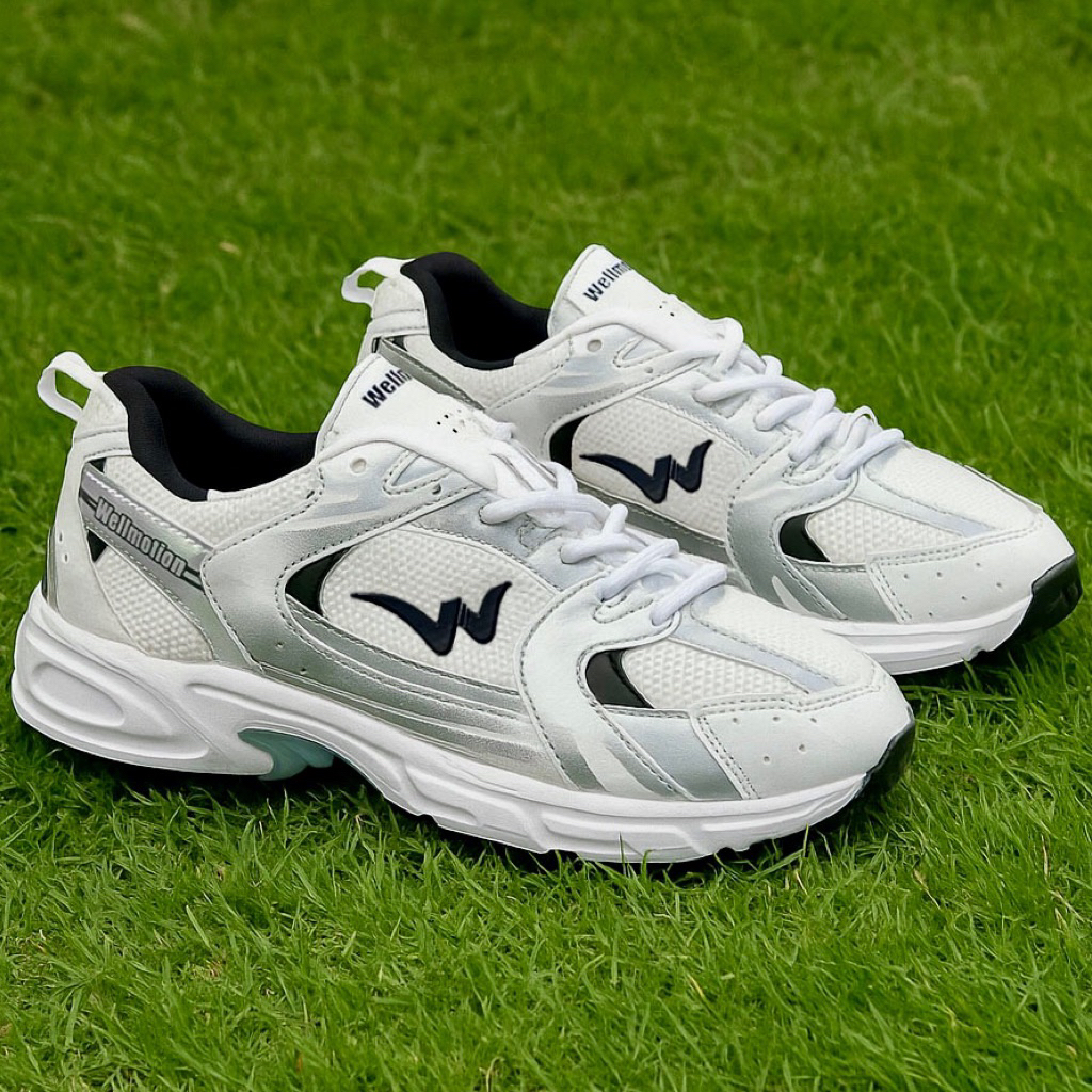 Wellmotion Sepatu Sneakers Wanita Model Terbaru Terlaris Nyaman dipakai Sepatu jalan jalan Sepatu Vo
