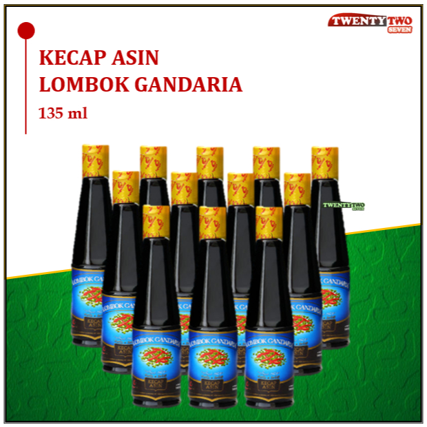 

[doz]|6X Kecap Asin Gandaria 135 ml