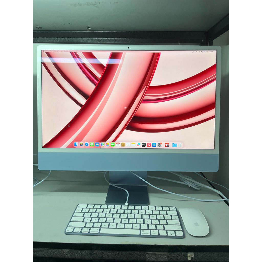 iMac Second 2021 24-inch Chip Apple M1 Ram 8GB Ssd 256GB | iMac 24” 2021 Apple M1 ram 8Gb Ssd 256Gb 