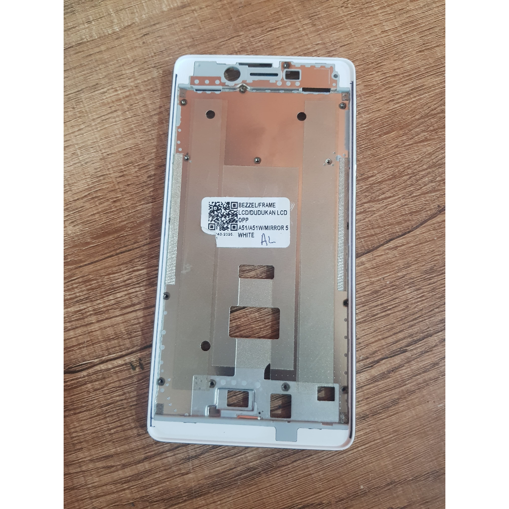 TULANG / BEZZEL / FRAME LCD / DUDUKAN LCD OPPO A51 / A51W / MIRROR 5