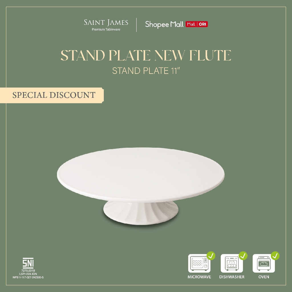 Saint James Stand Plate (11 inch Stand Plate)