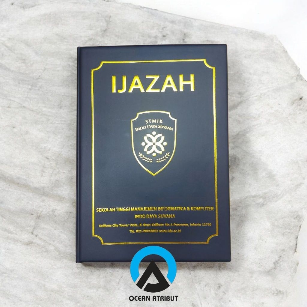 

Map Wisuda Sarjana Custom bahan kulit Sintetis