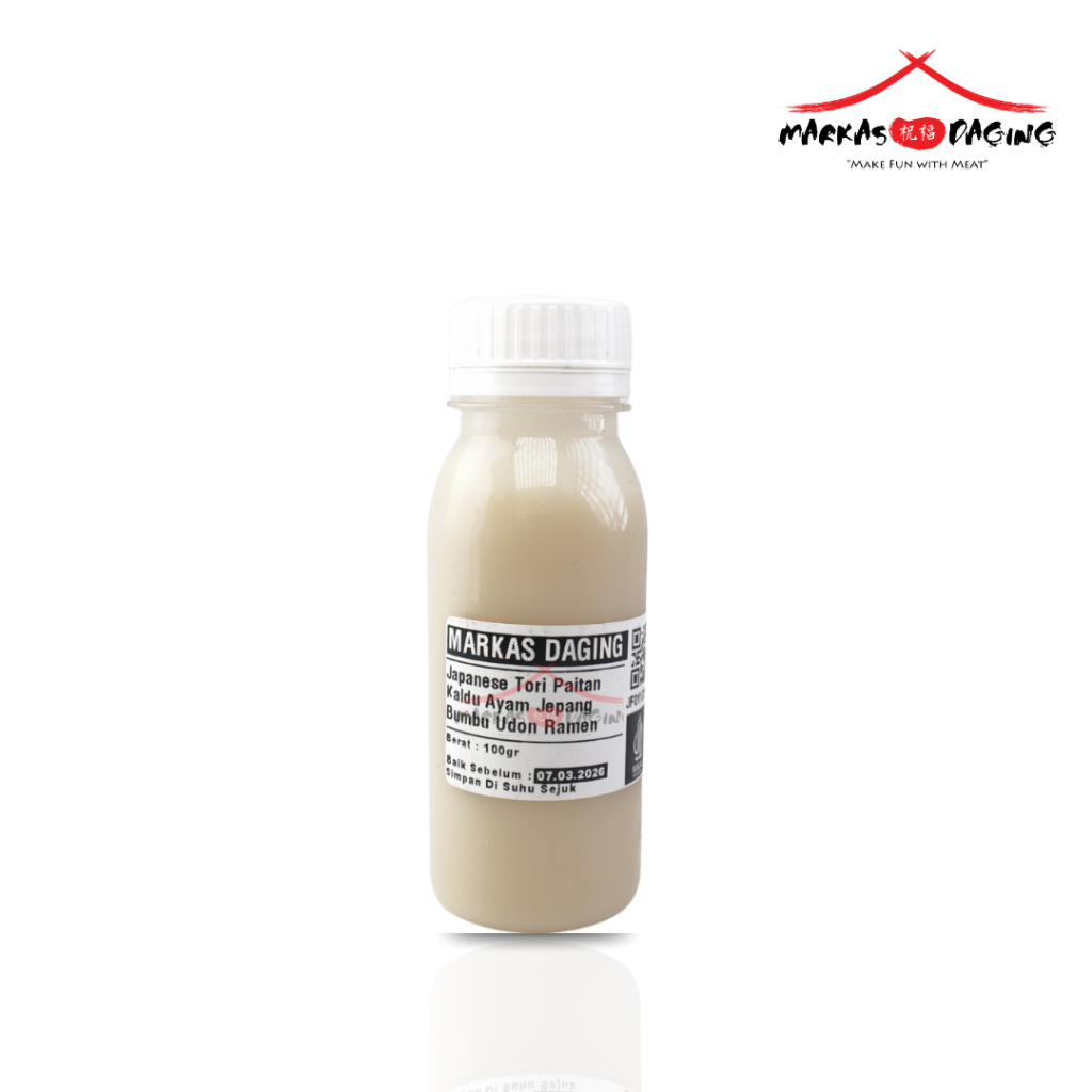 

Japanese Tori Paitan - Kaldu Ayam Jepang Bumbu Udon Ramen Halal 100 gr - Markasdaging