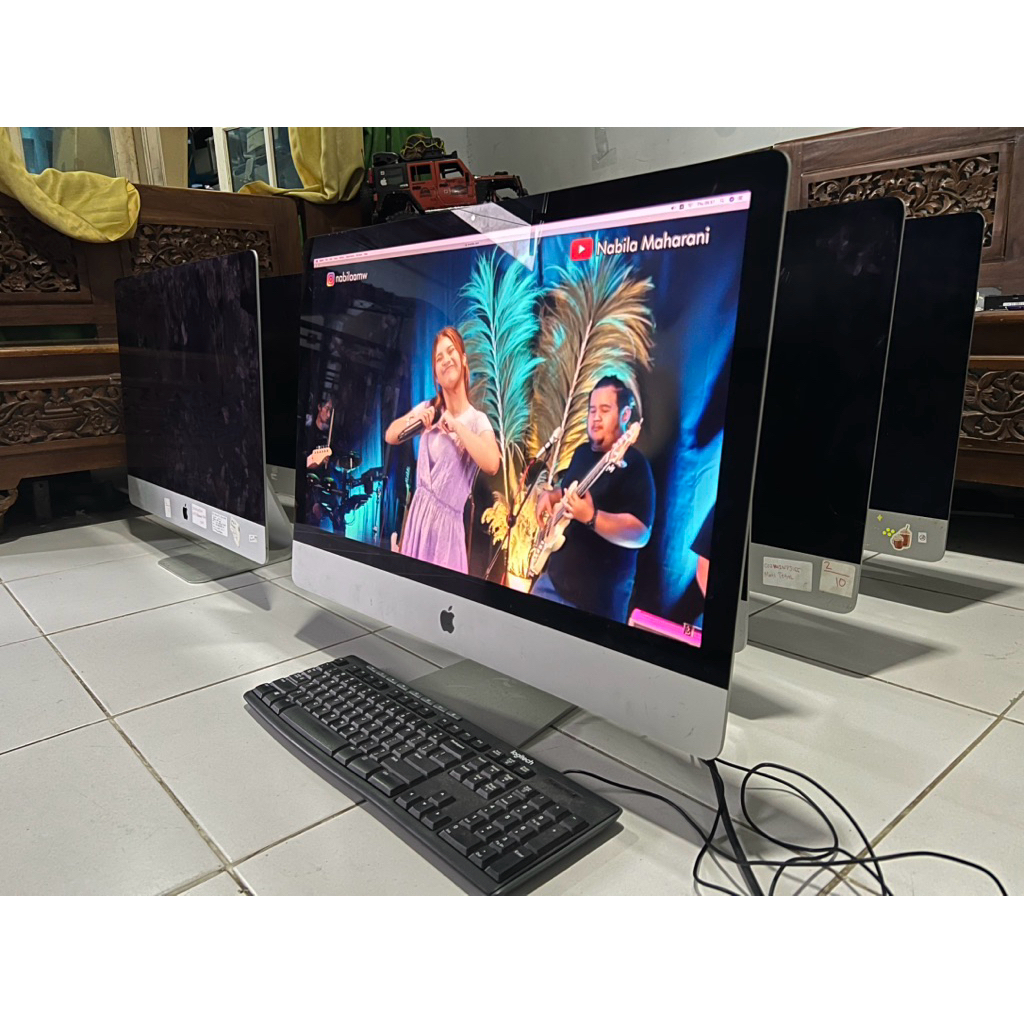 Imac Slim 27inch Core i5 Ram 8GB SSD 500GB TH 2015 Buat Youtuber Content Creator dan Design Graphic