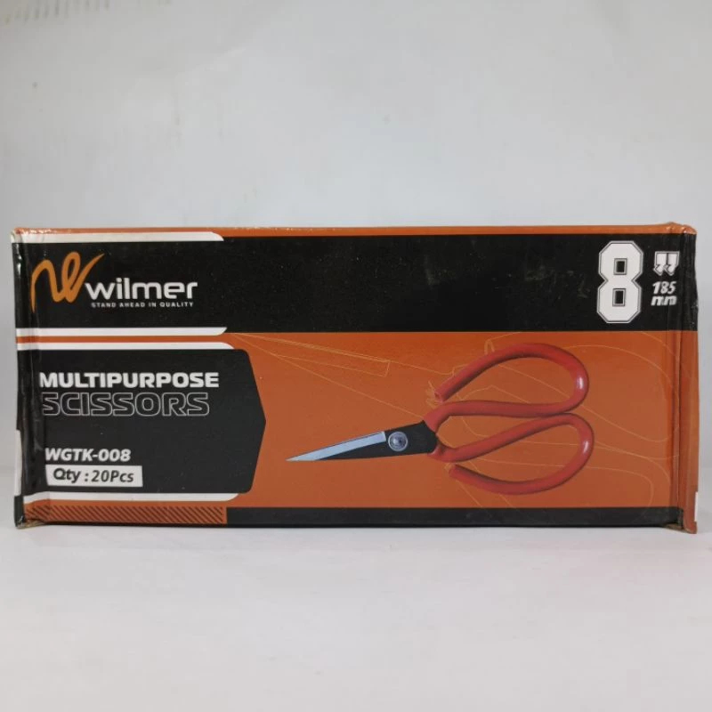 

WILLMER Gunting Serbaguna Merah Kodok Gunting Kain 8