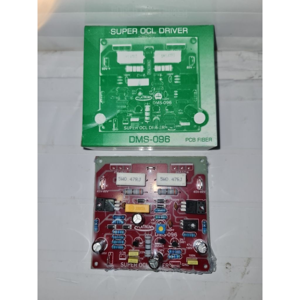 DRIVER POWER SUPER OCL 504 POWER SOCL POWER AMPLIFIER SUPER OCL PLATINUM DMS 096