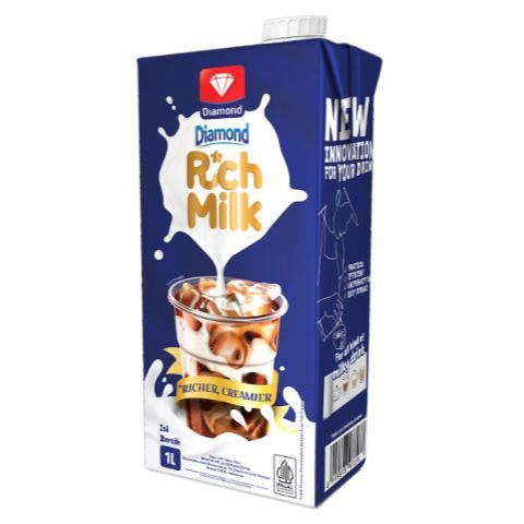 

Rich Milk 1L - Diamond UHT - sameday / instant only